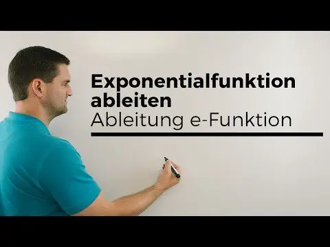e-Funktion Ableitungen leicht erklärt + Beispiele & Video