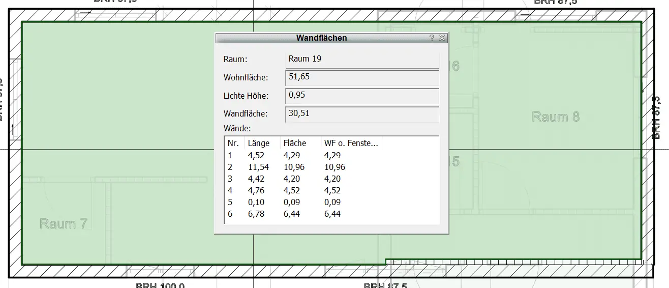 Wandflächen für Malerarbeiten berechnen - Anleitung & Tipps