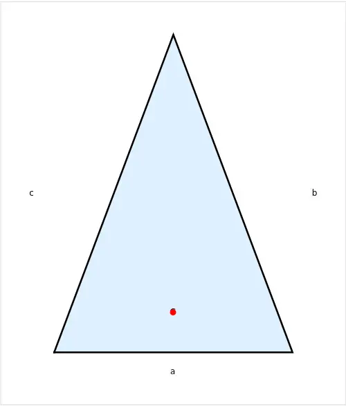 Flächeninhalt Dreieck ohne rechten Winkel berechnen - Anleitung